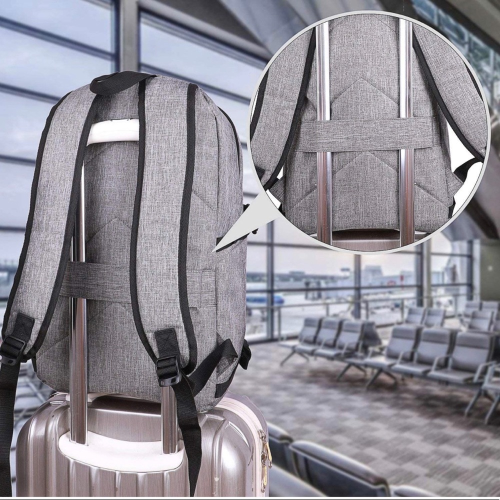 Grey Security Backpack - image 3
